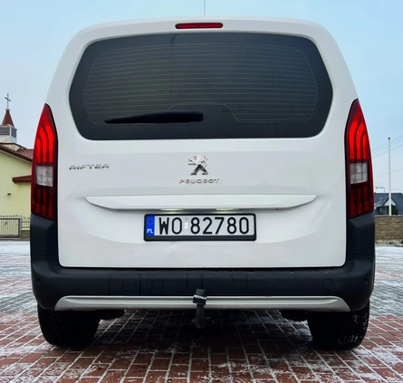 Peugeot Rifter cena 57800 przebieg: 56000, rok produkcji 2019 z Ostrołęka małe 742